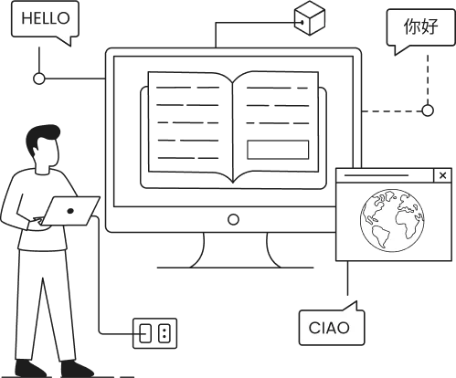 Languages banner